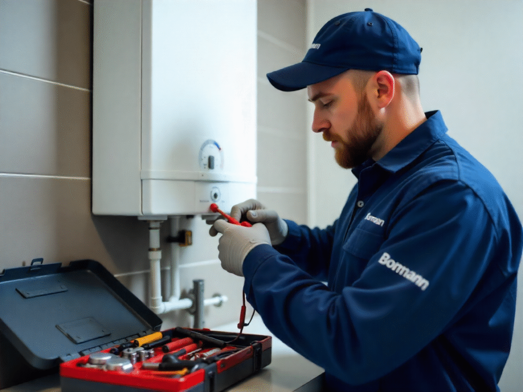 صيانة سخانات بومان في مقطم