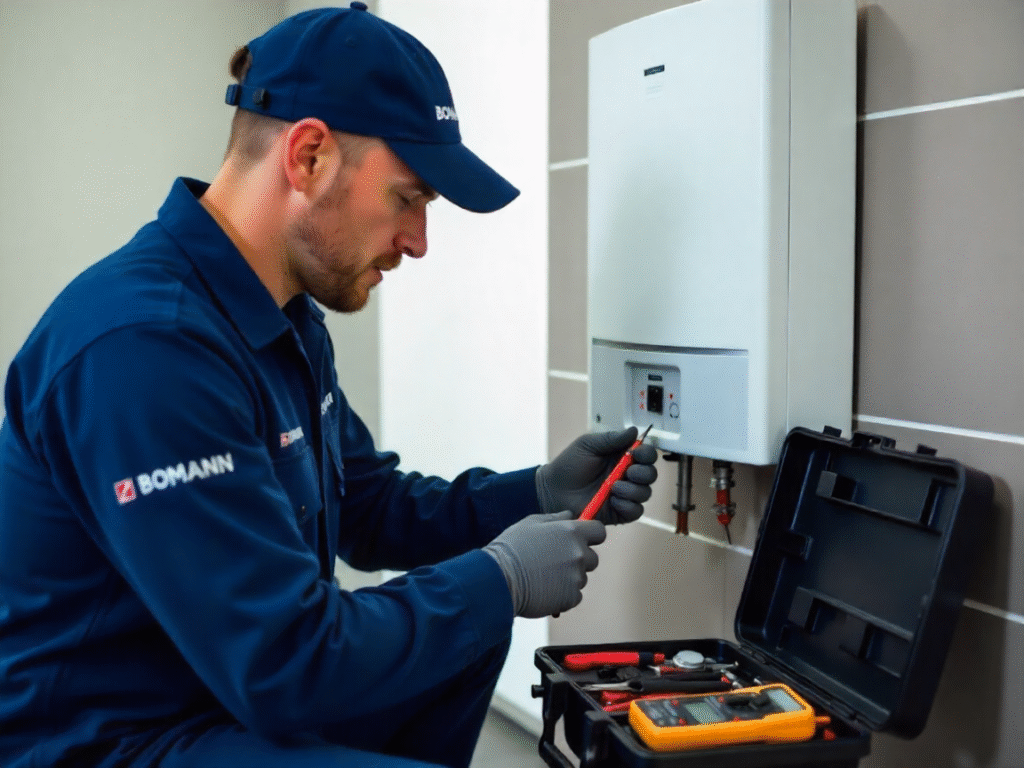 صيانة سخانات بومان في مقطم