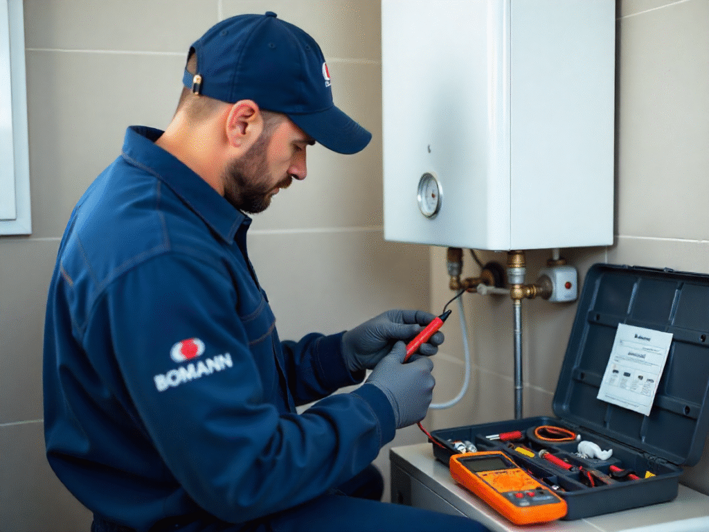 صيانة سخانات بومان في مدينة بدر